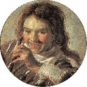 Boy holding a Flute, Frans Hals